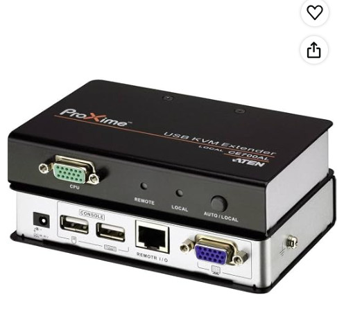 Aten Ce700A USB KVM Cat5 Console Extender 