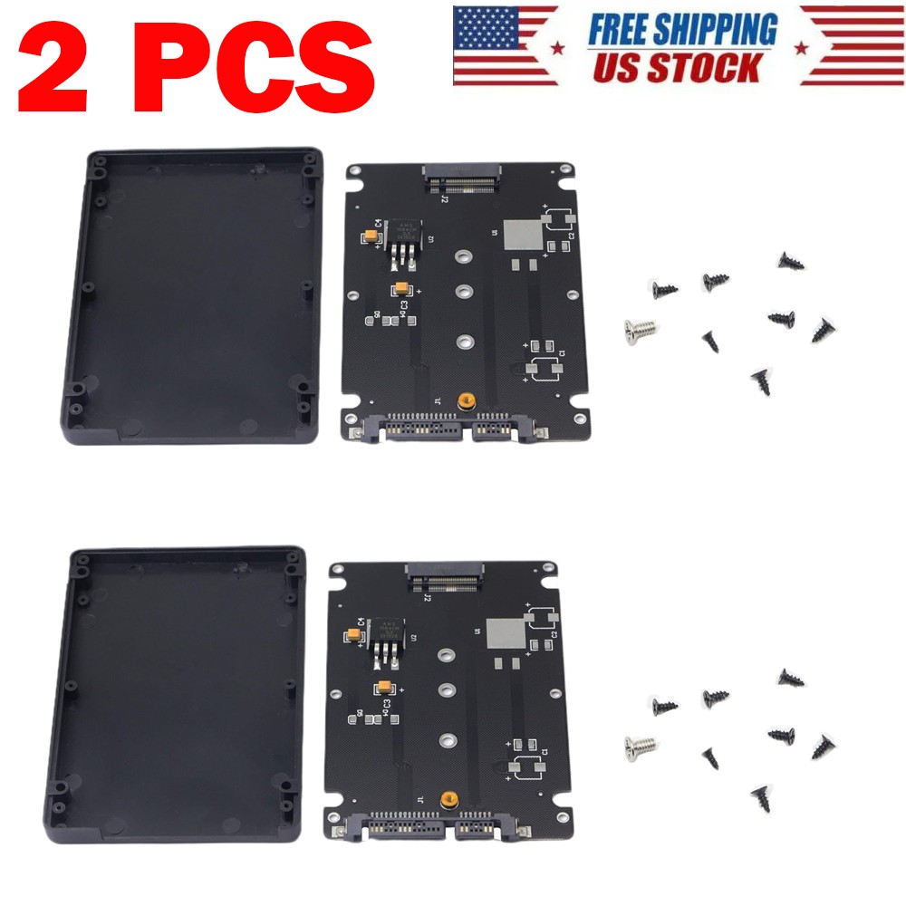 External Adapter M.2/ M2 NGFF SSD to 2.5 Inch SATA Enclosure Converter Internal
