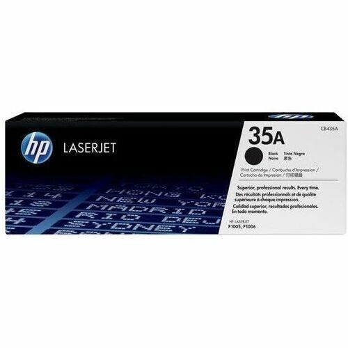 HP 35A LaserJet Toner Cartridge - Black (CB435A)