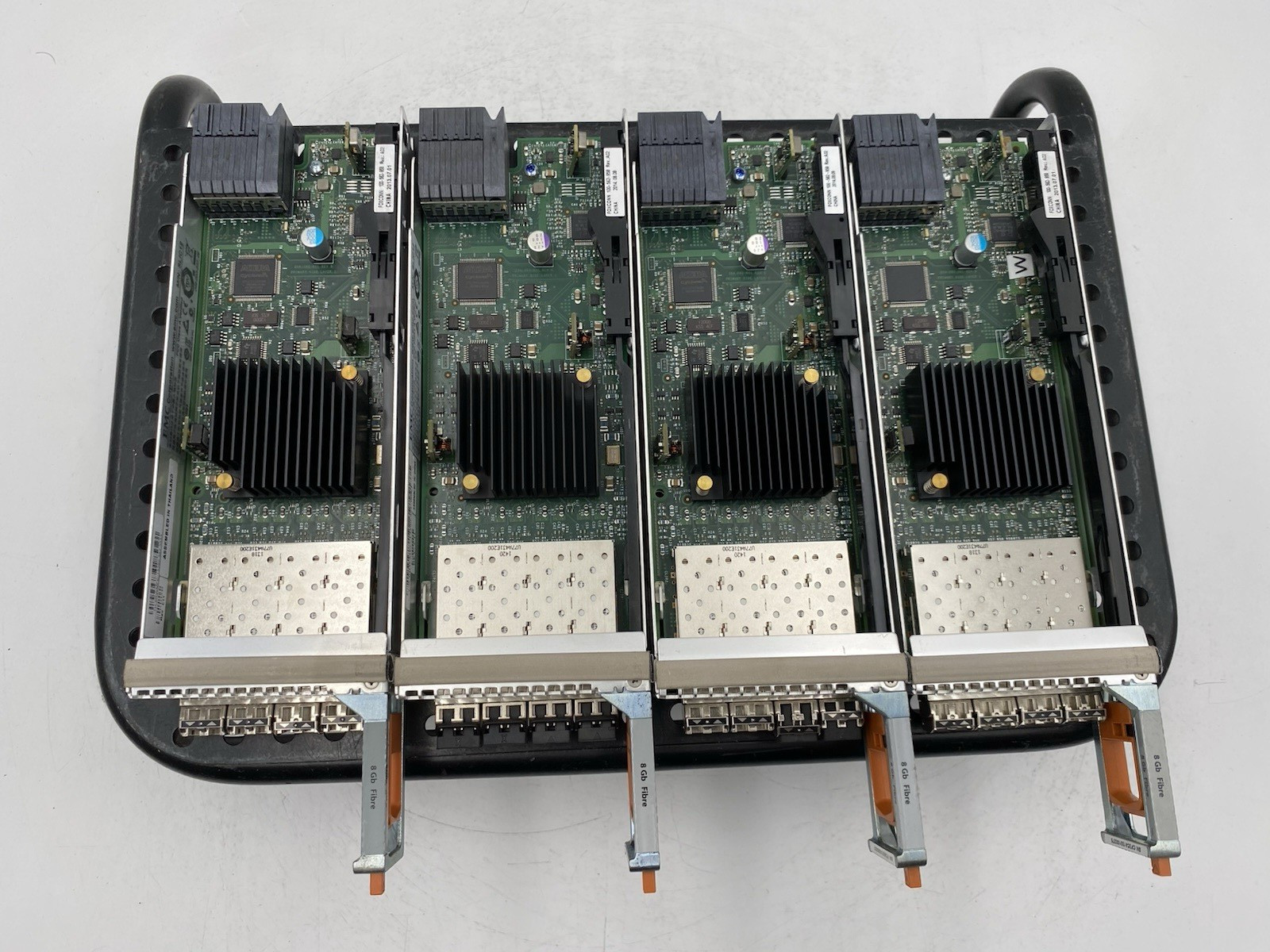 LOT OF 4 EMC2 SLIC12 8GB 4 SFP Port Fiber Channel Input Output Module