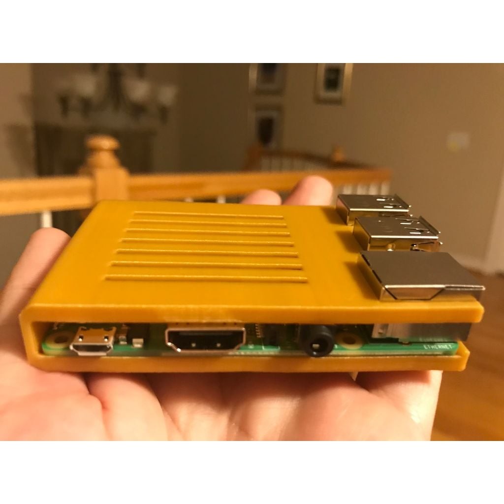 Raspberry Pi 3b+ (3b plus) sleeve cover one-piece 3d Printed