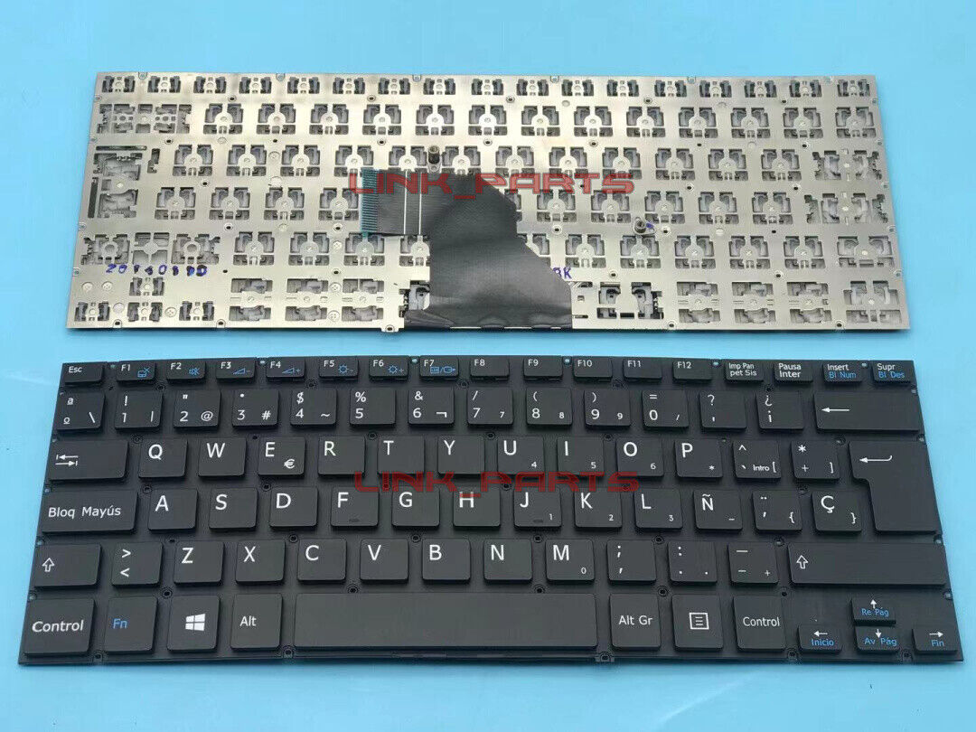 NEW Latin Spanish keyboard For SONY VAIO SVF144B1EU SVF14325CLW Black