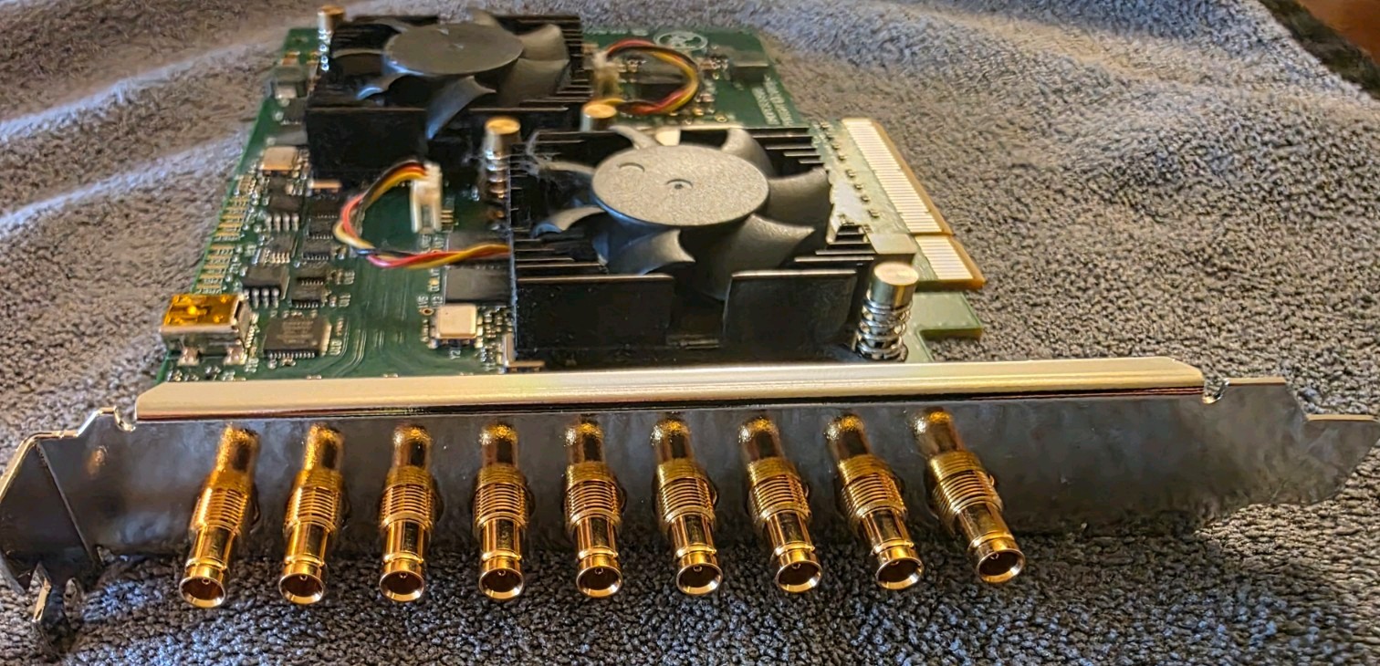 Blackmagic Design DeckLink Quad 2 PCIe Video Capture And Playback PCIe Card