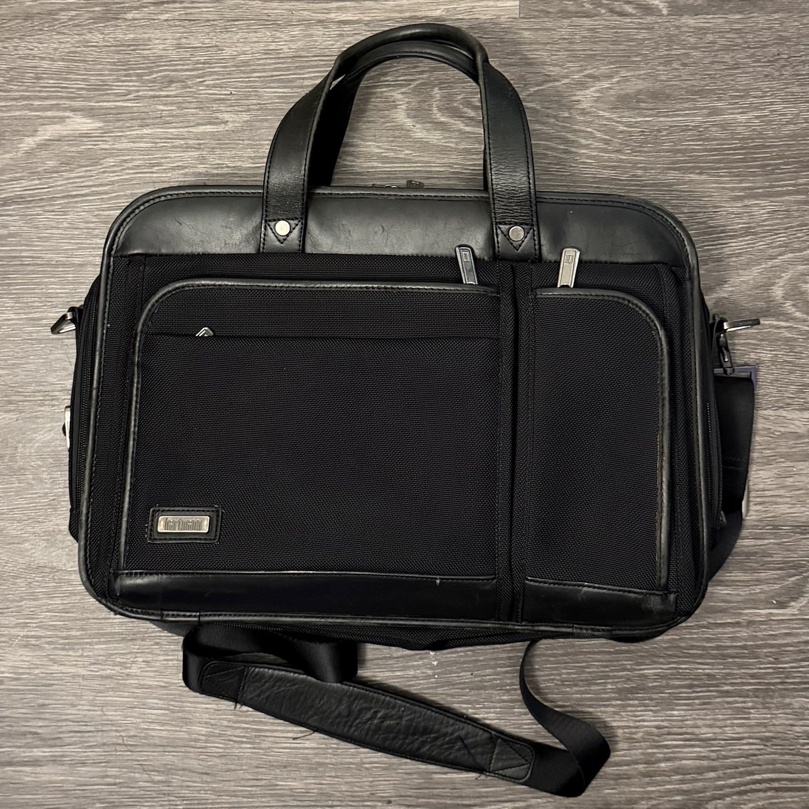Hartmann Intensity Belting 3 Compartment Business Case Messenger Bag