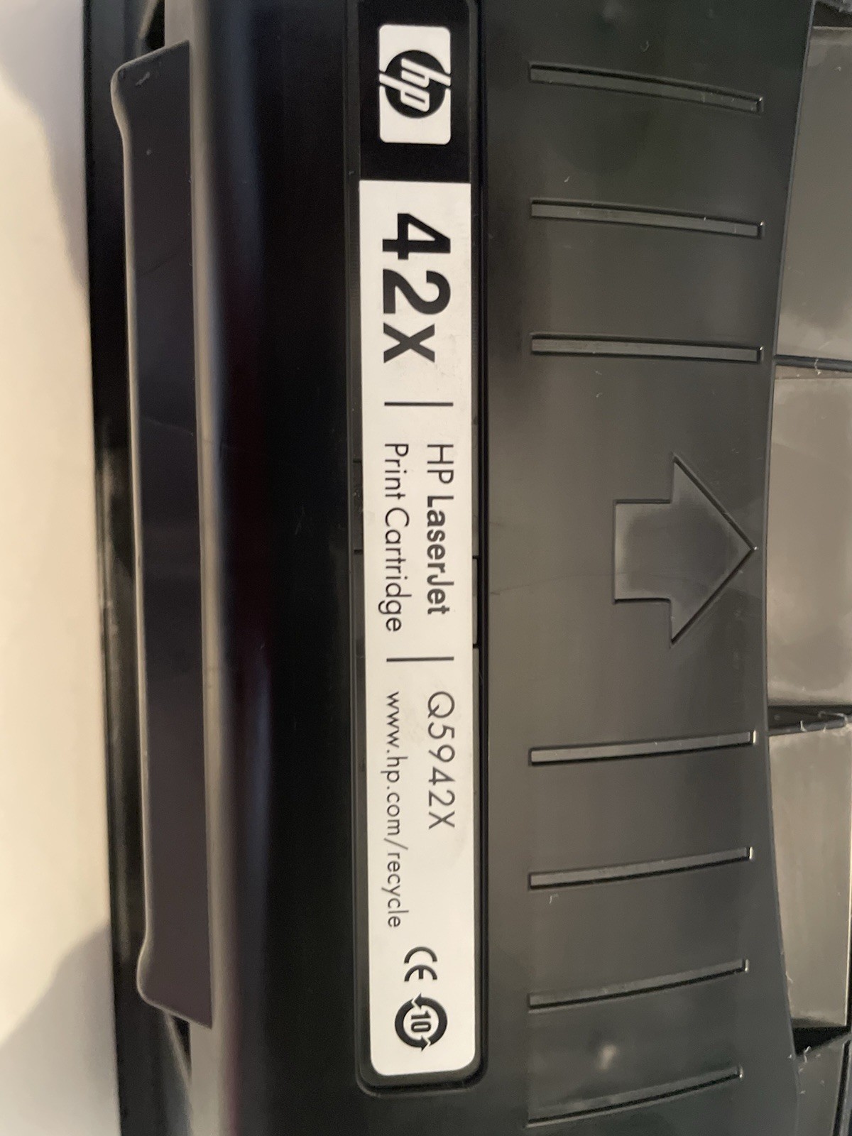 HP 42X Q5942X LaserJet Toner Cartridge (50%) Core OEM Genuine for Refill/Rebuild