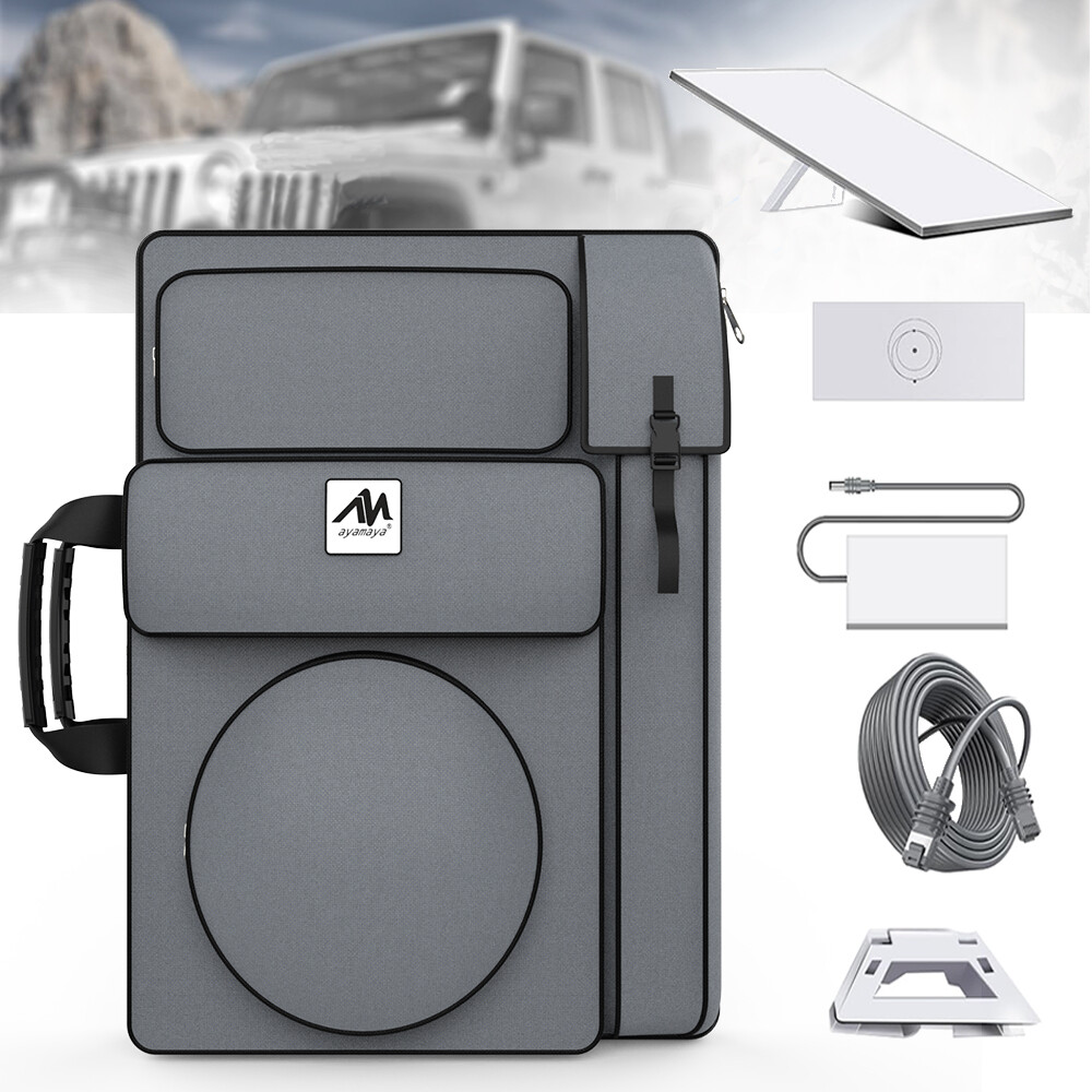 Outdoor Travel Bag for Starlink Gen 3 Dish Accessories Camping RV Trip Backpack