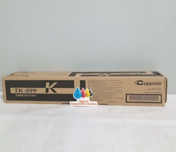 Copystar TK-899K TK899K Black Toner Cartridge