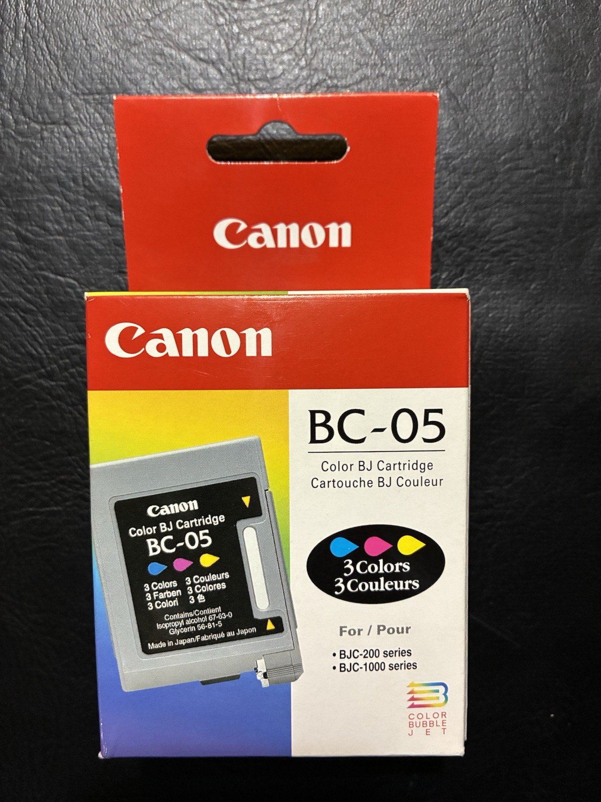 NEW GENUINE Canon BC-05 Color BJ Ink Cartridge 3 Colors
