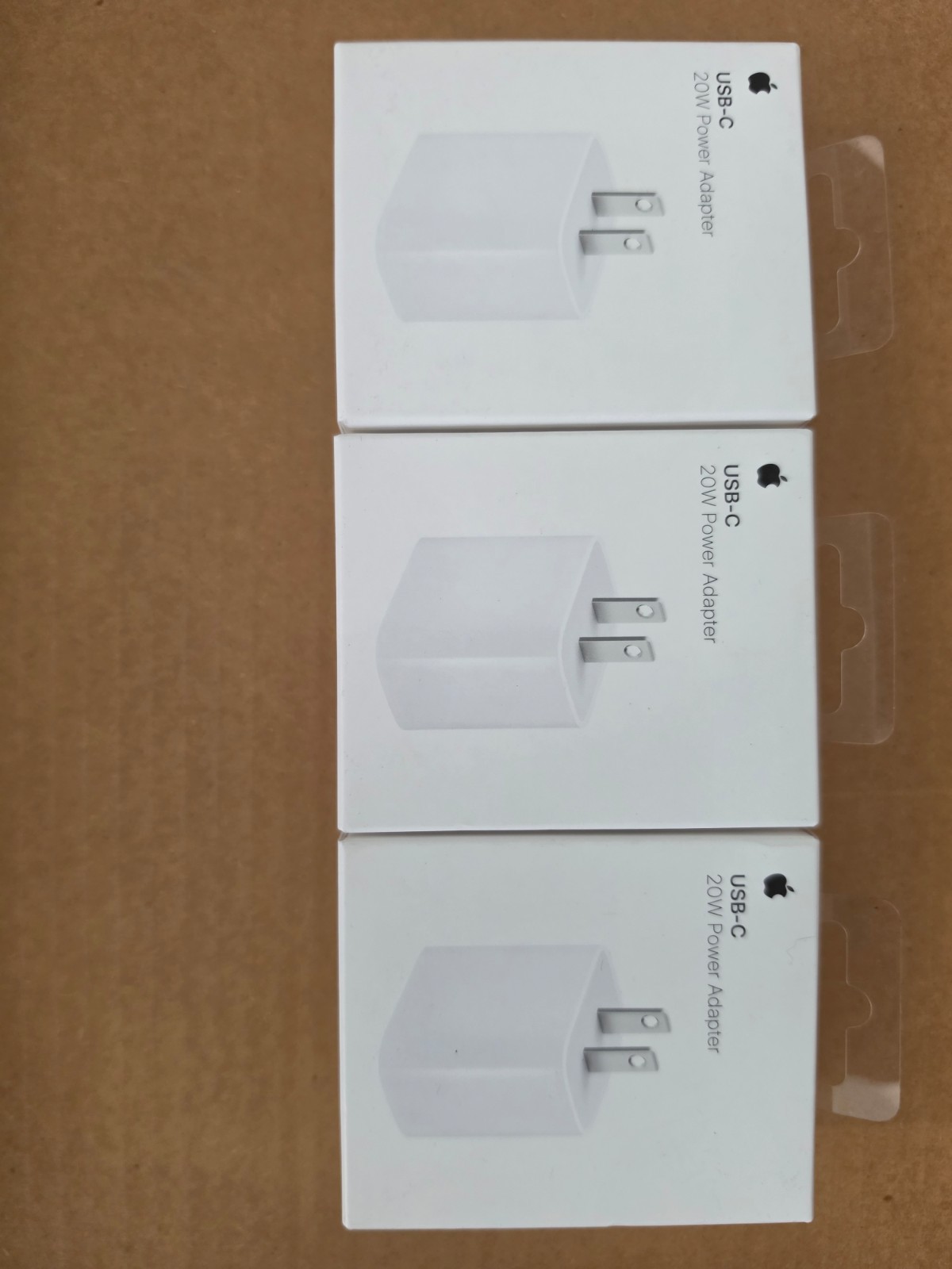 Lot of 3 Genuine Apple 20W USB-C Power Adapter A2305 MHJA3AM/A New Sealed