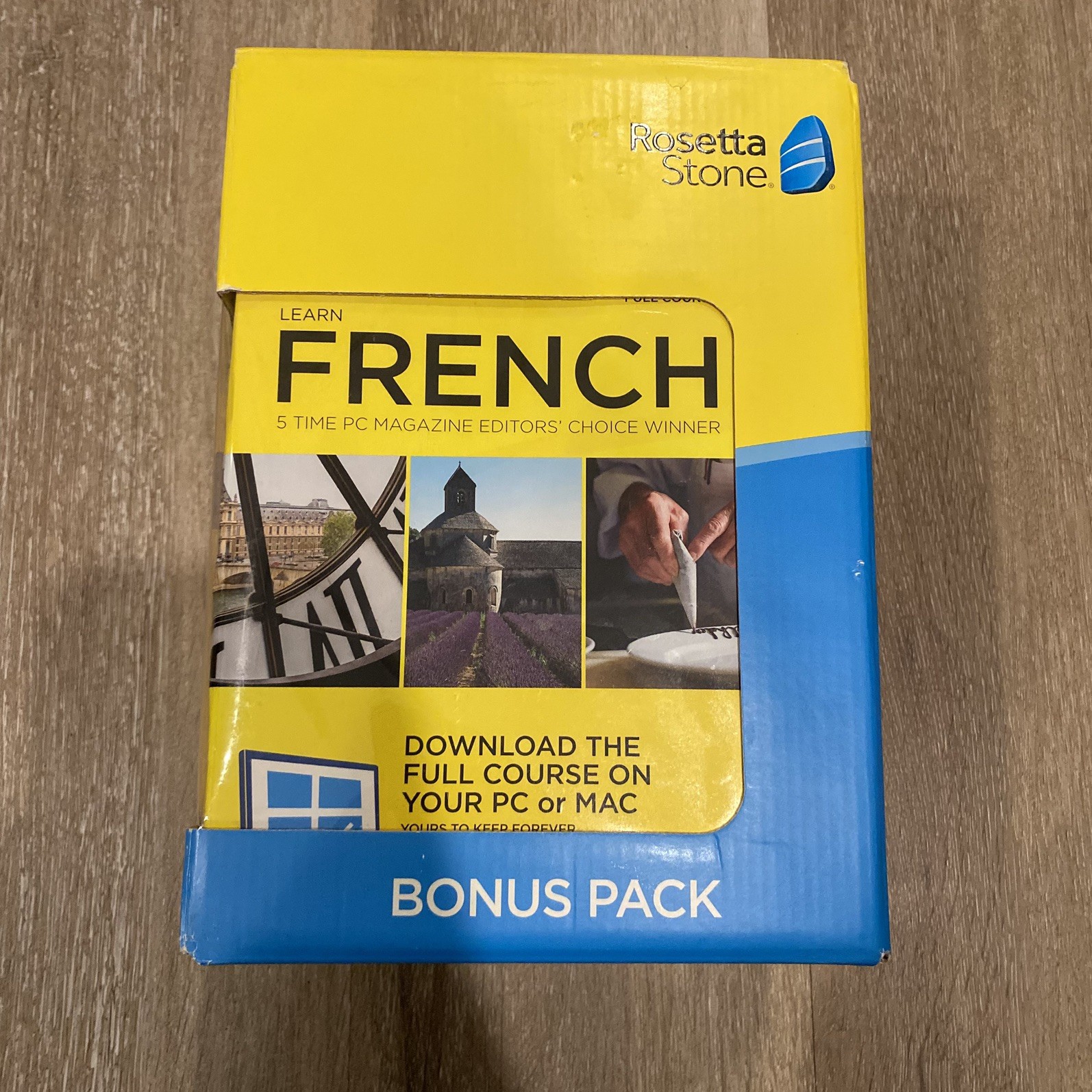 Rosetta Stone Learn French Bonus Pack Lifetime Online Access Grammar Dictionary 