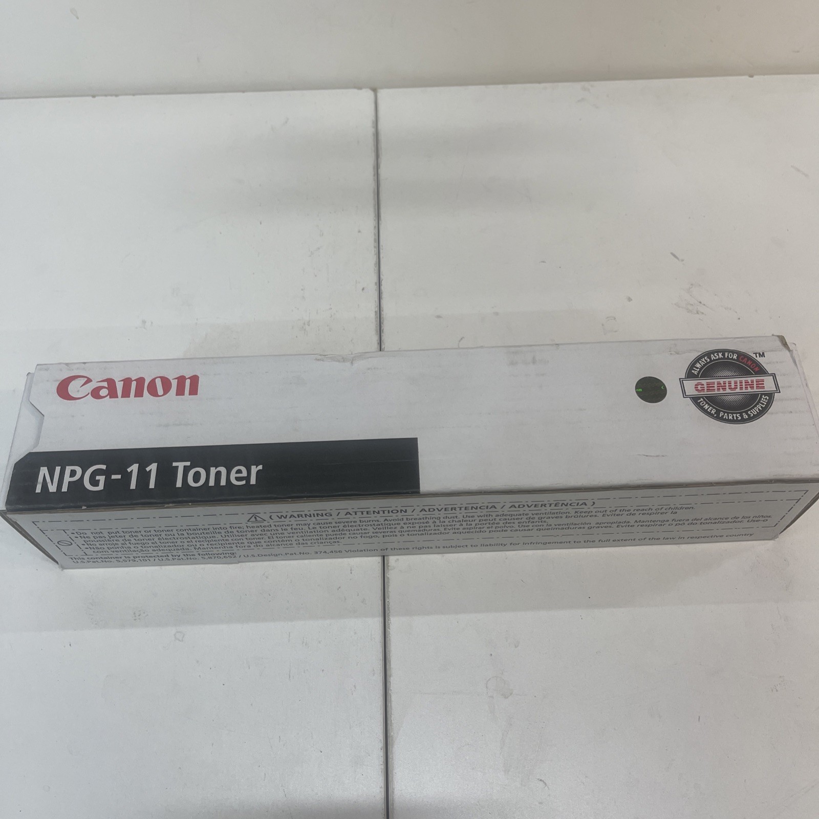 Genuine Canon NPG-11, NP6012/6412/7130 Black Toner Cartridge 1382A003 [AA]