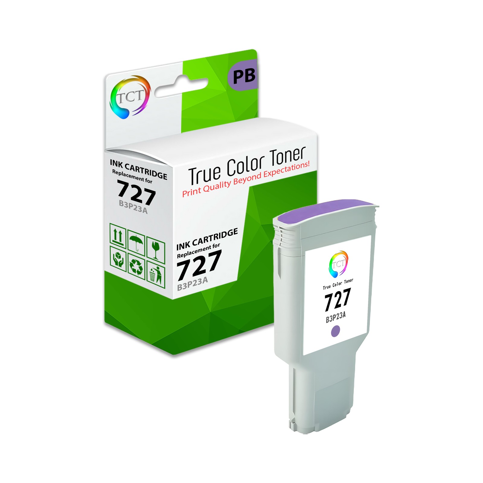 TCT Premium 727 Photo Black HY Compatible for HP DesignJet T920 T930 Ink
