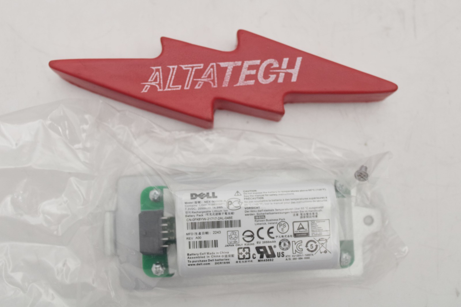 NEW Dell K4PPV Backup Battery for EqualLogic PS6210 BX
