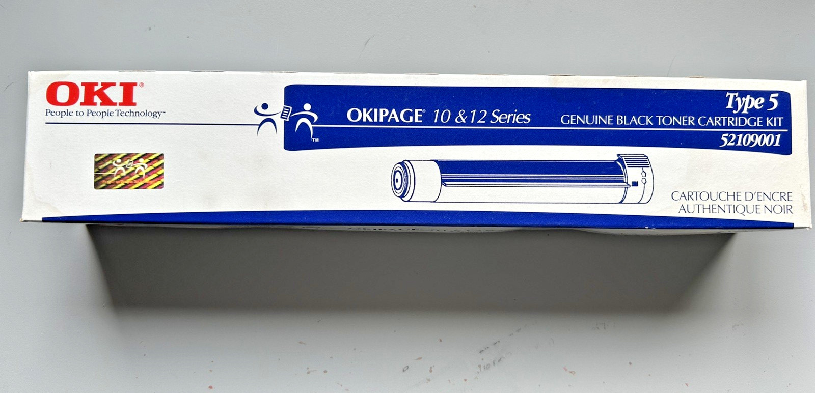 OKIPAGE Toner Cartridge, 10 & 12 Series Toner Cartridge Kit  Type 5 52109001
