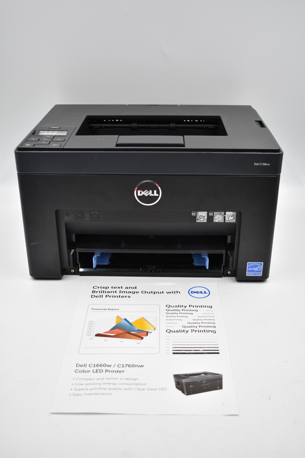 Dell (C1760NW) Color Laser Printer NEEDS WORK PLEASE READ