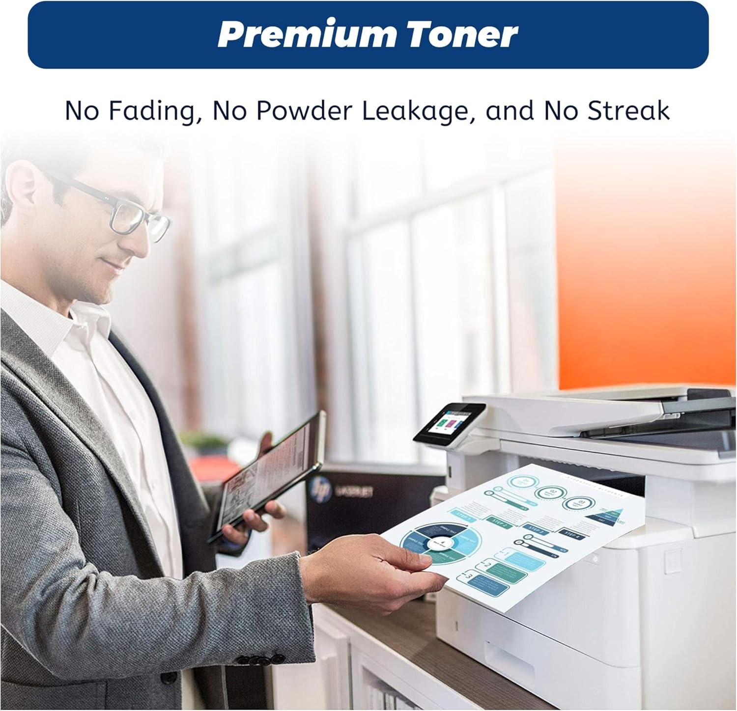 213A Toner Cartridge,4 Pack Compatible for HP 213A 213X 213Y for HP Color LaserJ