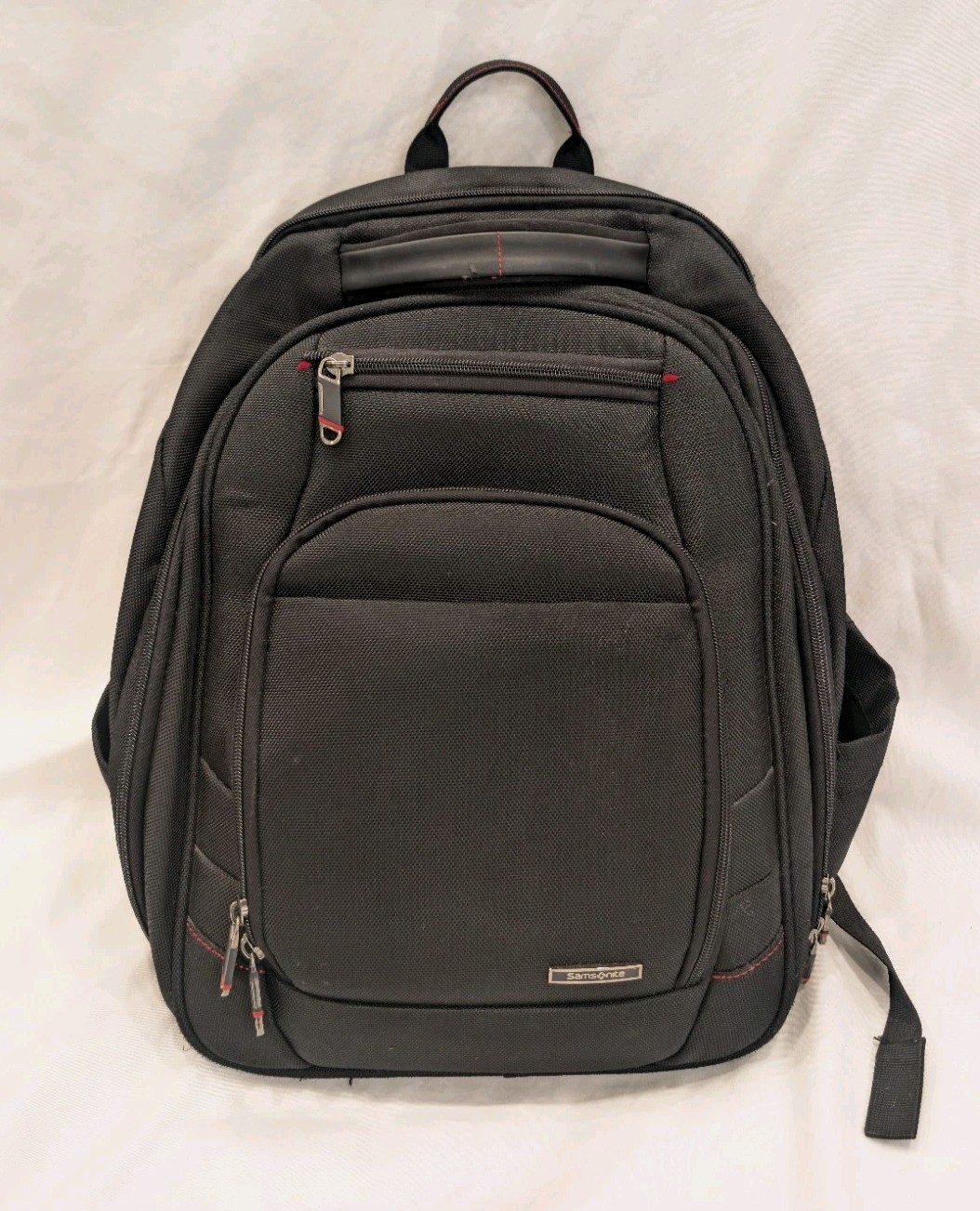Samsonite Xenon 2 Laptop TSA Checkpoint Friendly Laptop Backpack Black Red Bag