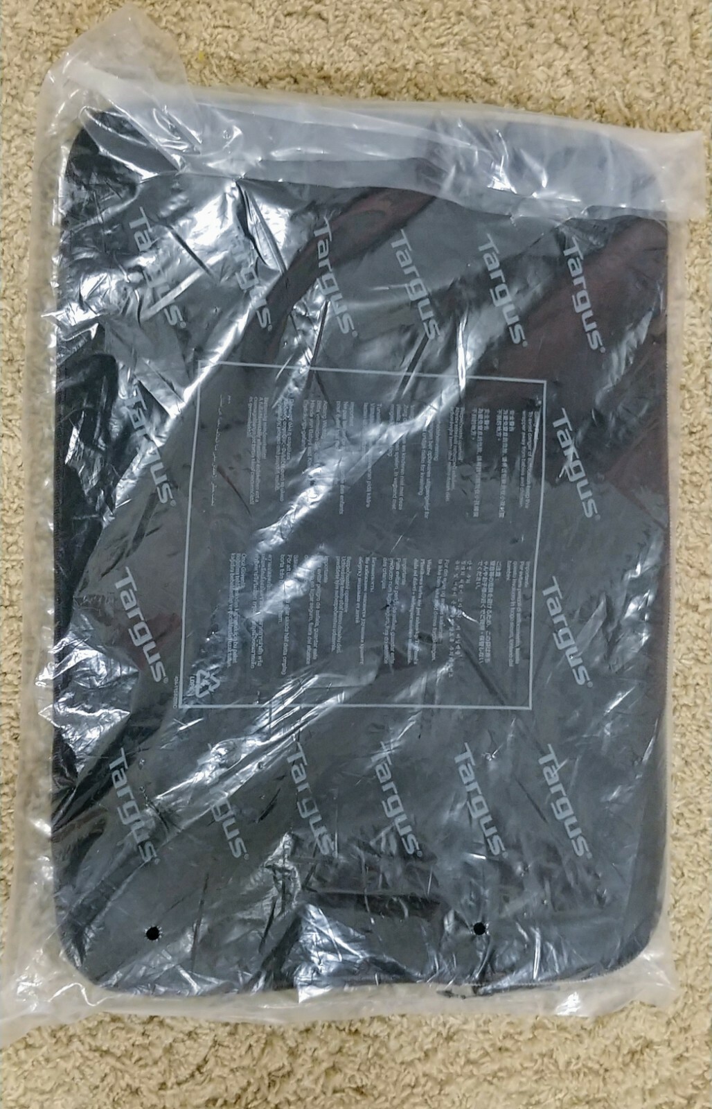 Targus 15.6” Trax Laptop Sleeve Black