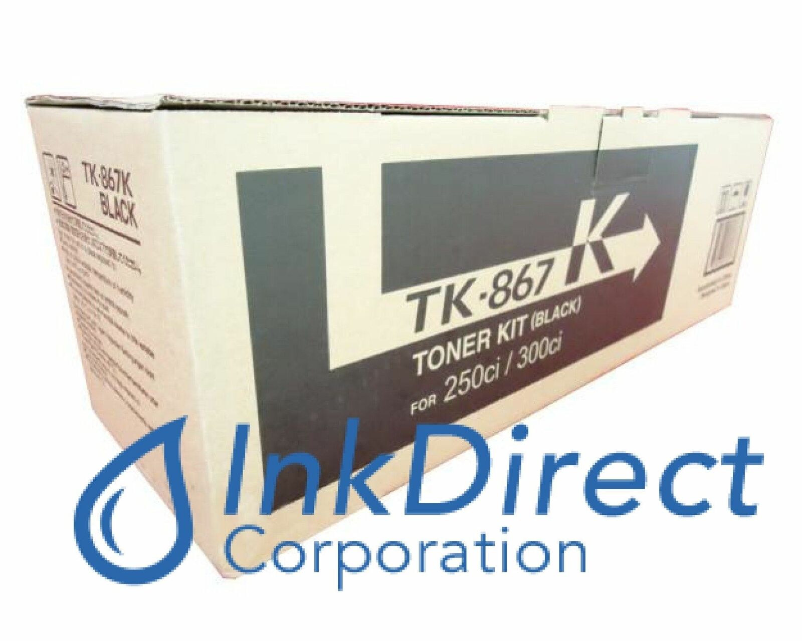 Genuine Kyocera Mita 1T02JZ0US0  TK-867K TK867K ( TK865K )  Toner Cartridge Blac