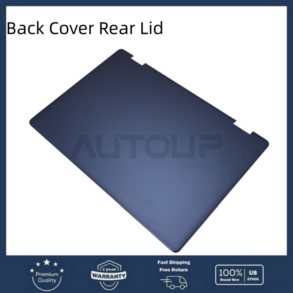 New Back Cover Rear Lid For Dell Inspiron 16 Plus 7640 7645 2-in-1 Touch Blue