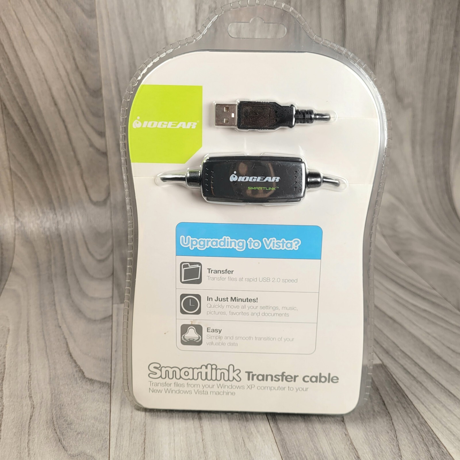USB Data Transfer Cable SmartLink Iogear GUN262WV New