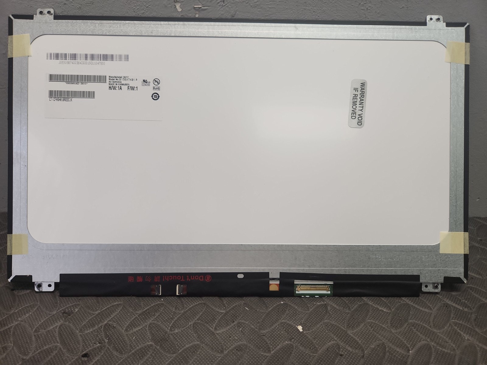 B156XTK01.0 40 Pins Touch Screen Replacement LCD LED Display