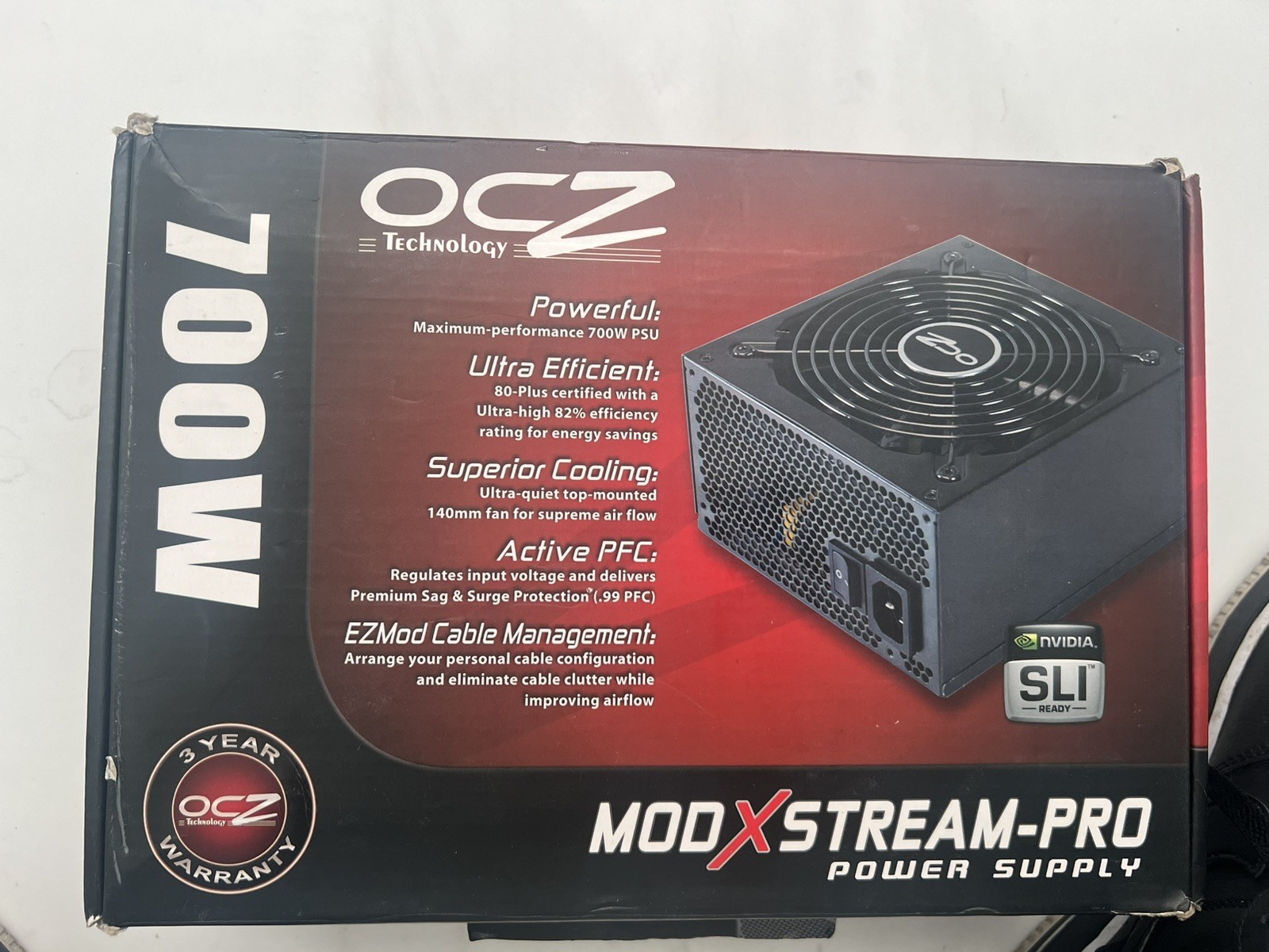 OCZ ModXStream Pro 700W Modular ATX Power Supply 80 Plus Certified