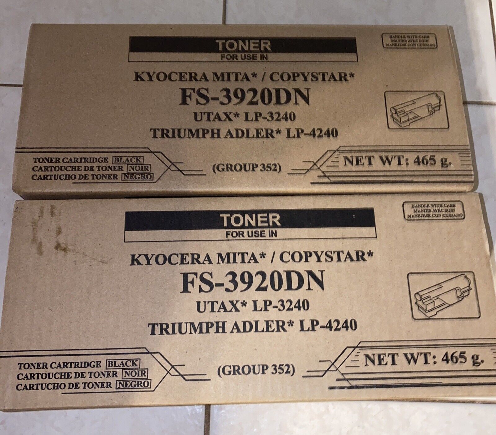 TK-352 Compatible Toner Cartridge for Kyocera-Mita Fits PRINTER FS-3920DN lot 2