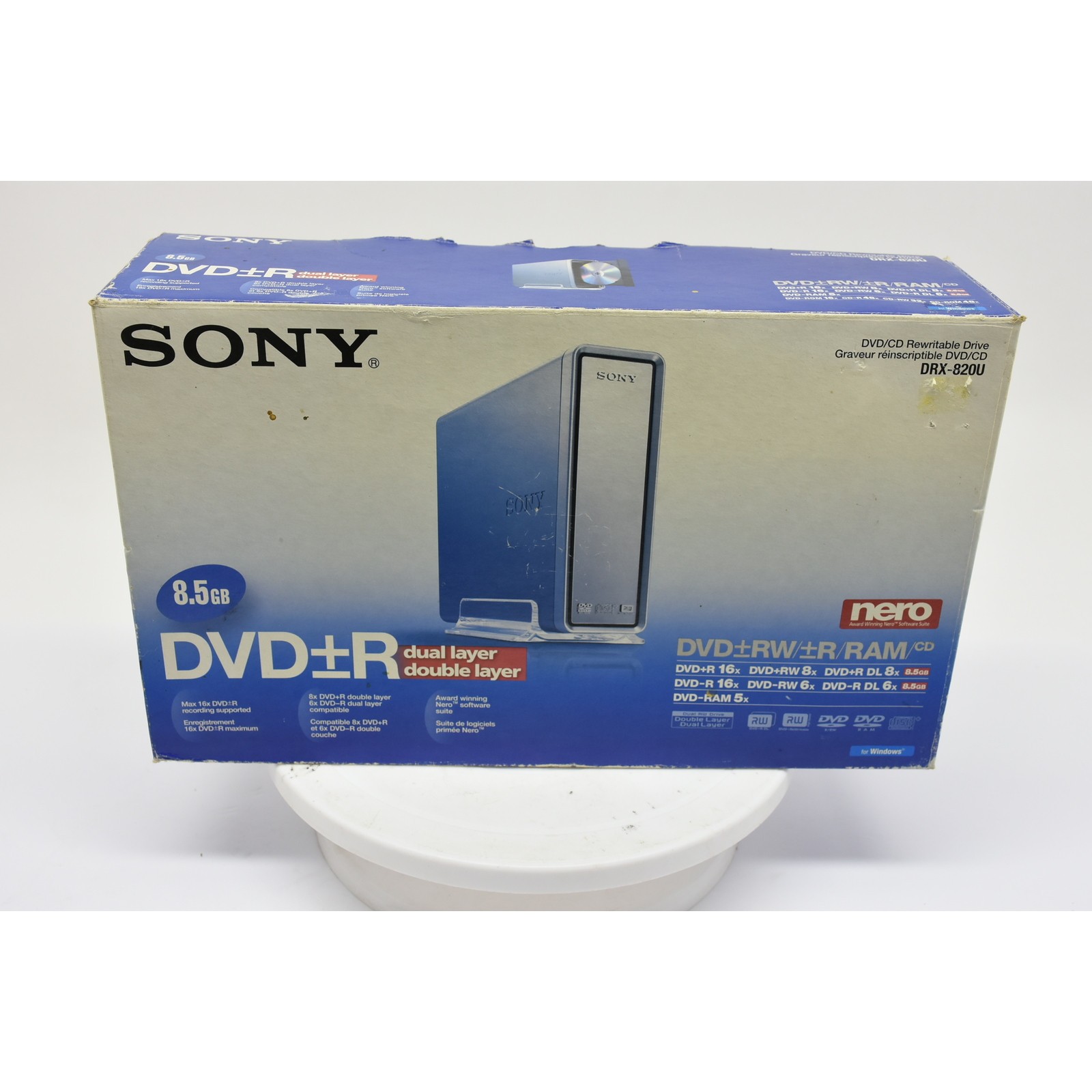 Vintage SONY DRX-820U, DVD/CD  Parts - Nice Condition - Wrong Power Adapter