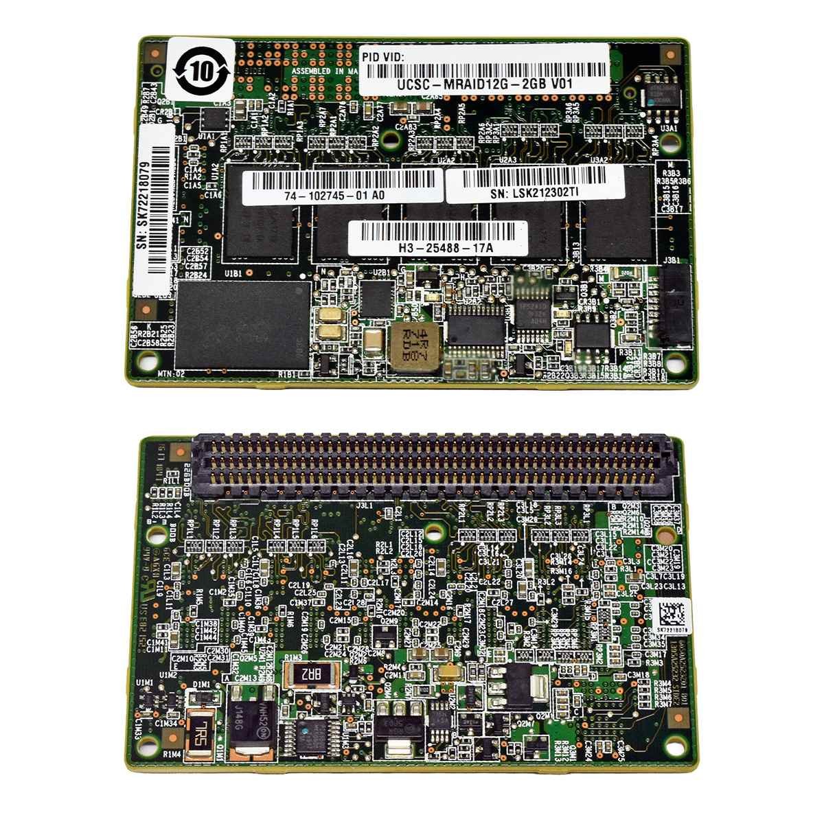 Cisco UCSC-MRAID12G-2GB 74-102745-01 H3-25488-17A 2GB RAID Control. Cache Modules