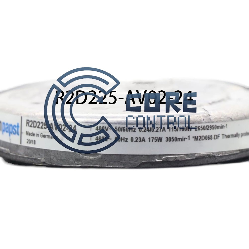 NEW Ebm-paps 400~460VAC 0.24/0.27A φ225MM R2D225-AV02-24 Electric Cabinet Fan