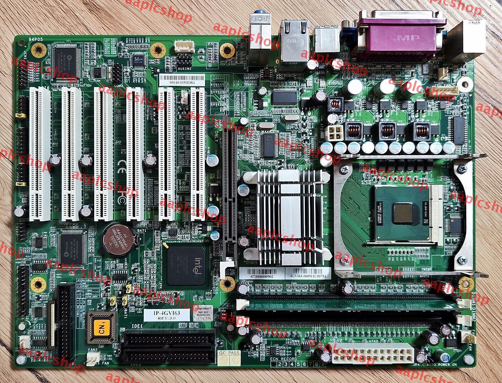 USED Beckhoff Epox IP-4GVI63 Rev:3.1 C5102 / C6140 / C6240 etc. Motherboard
