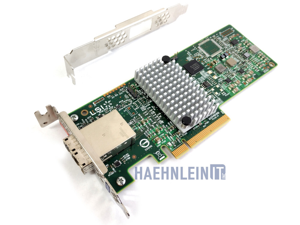 LSI Avago 9300-8e SATA / SAS HBA external 8port HBA SFF-8644 12G PCIe x8 IT-Mode