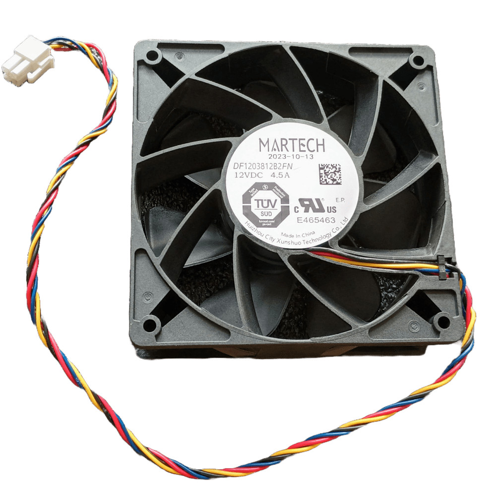 Altairtech.io 120mm fan for Antminer S19k Pro, S21, 7000RPM,  square connector