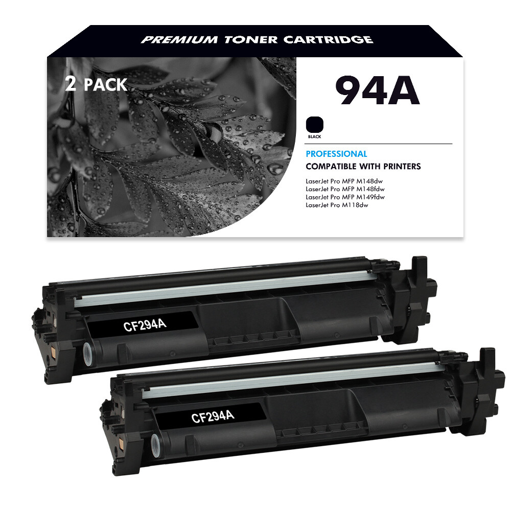 2/4PK CF294A 94A Toner Cartridge Fits For HP LaserJet Pro M118dw M148dw M149 lot