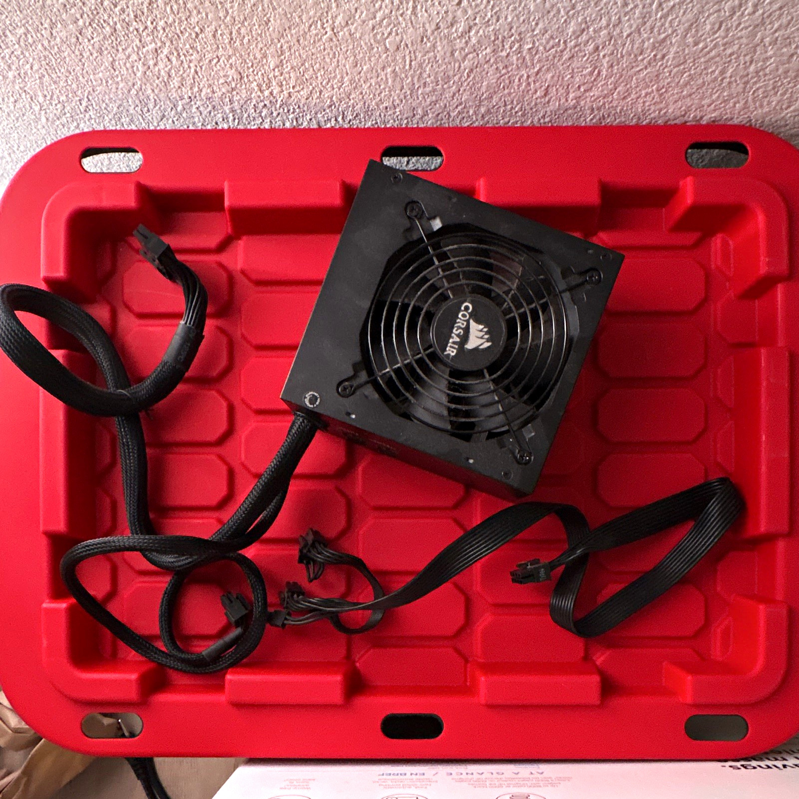 Corsair CX550M 550W ATX Modular PSU Black 6+2 PCI-E 4+4 CPU SATA PATA