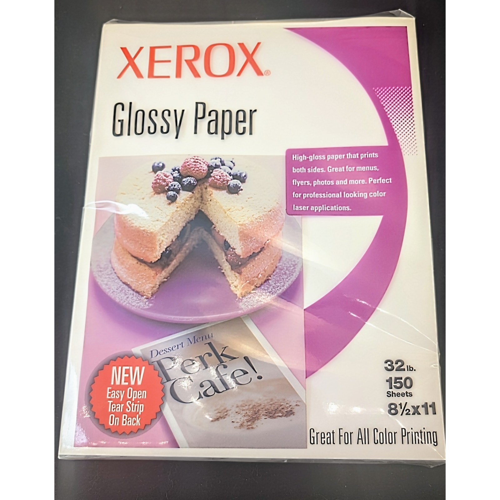 Xerox Vintage Double Sided 32 Lb Glossy Paper 8.5x11 150 Sheets