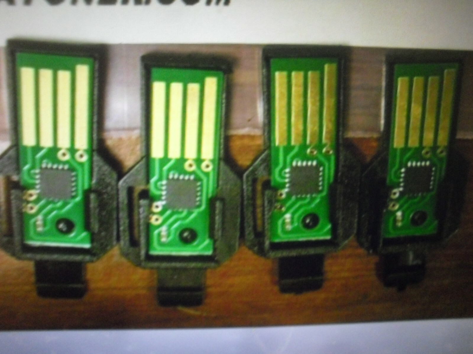 New 4 X Imaging Drum chip for Dell C2660dn C2665 C3760n C3760dn C3765dnf Toner 