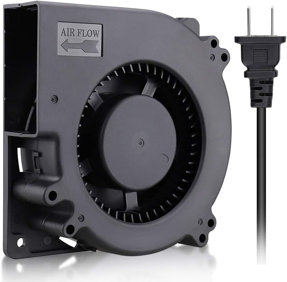 Wathai EC 120Mm X 32Mm Centrifugal Blower Fan AC 110V 120V Dual Ball