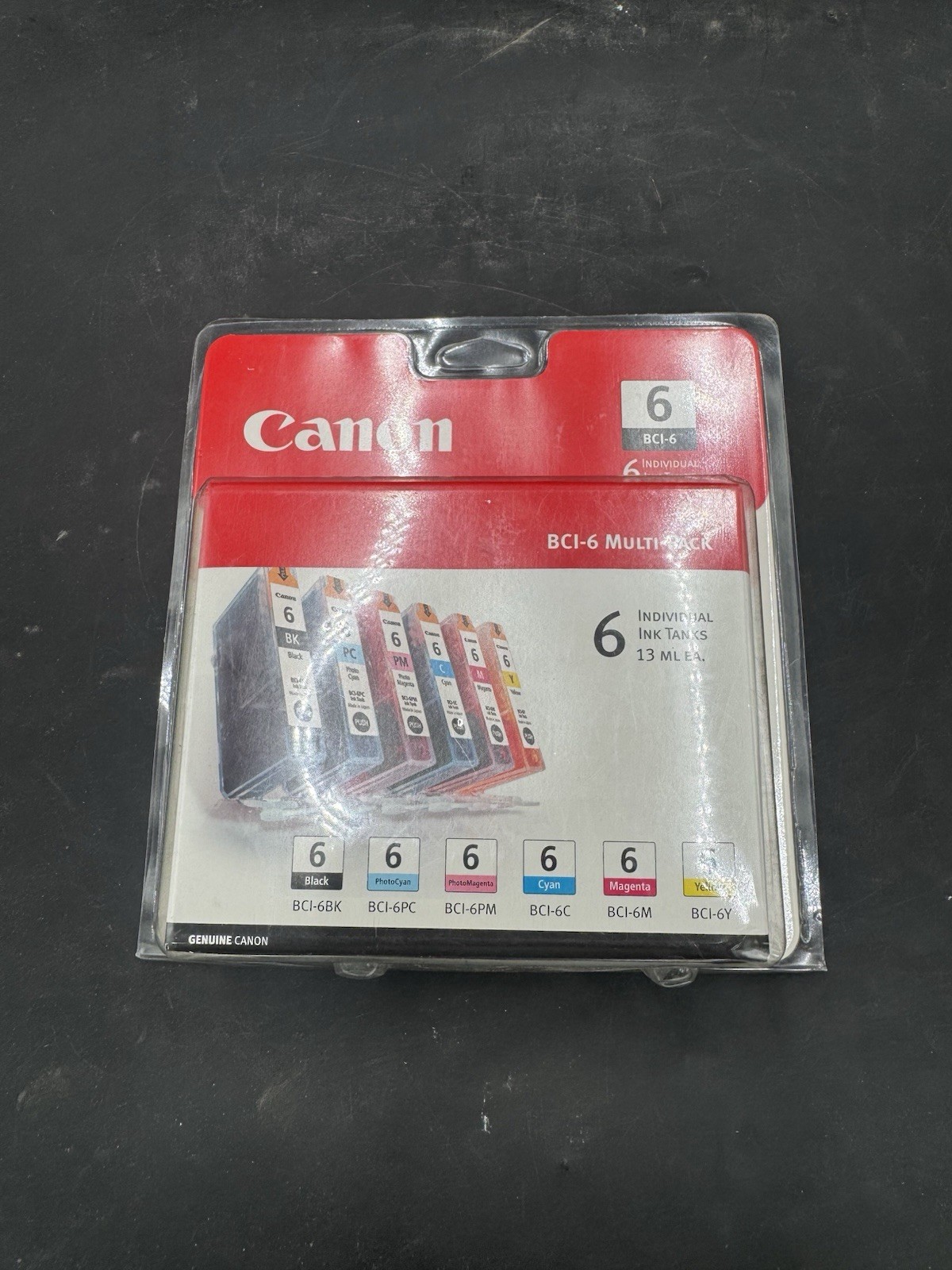  GENUINE CANON BCI-6 BLACK/COLOR INK CARTRIDGES Set Multi Pack 4705A018 SEALED