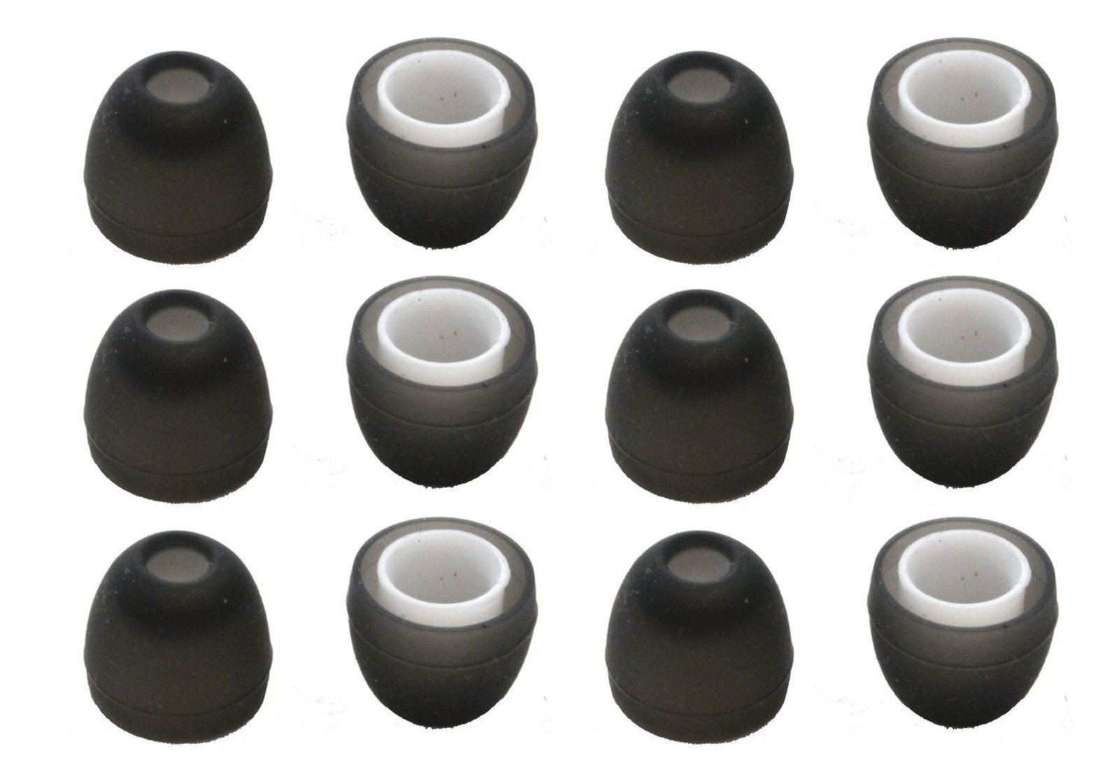 Zotech 6 Pairs of Ear Tips for Jaybird BlueBuds X, X2, X3 & X4 Headphones. (S...
