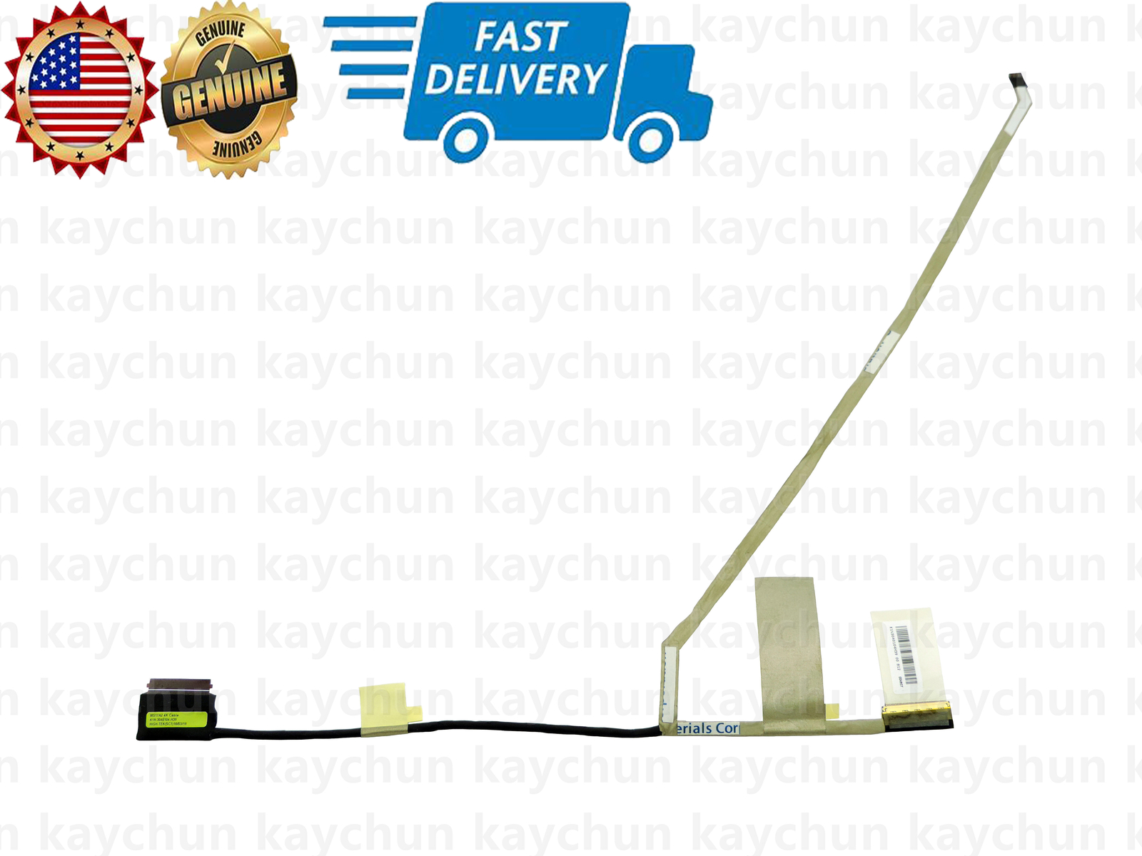 Original K1N-3040104-H39 LCD LED Video Screen Cable For MSI MS17A2 4K UHD Laptop
