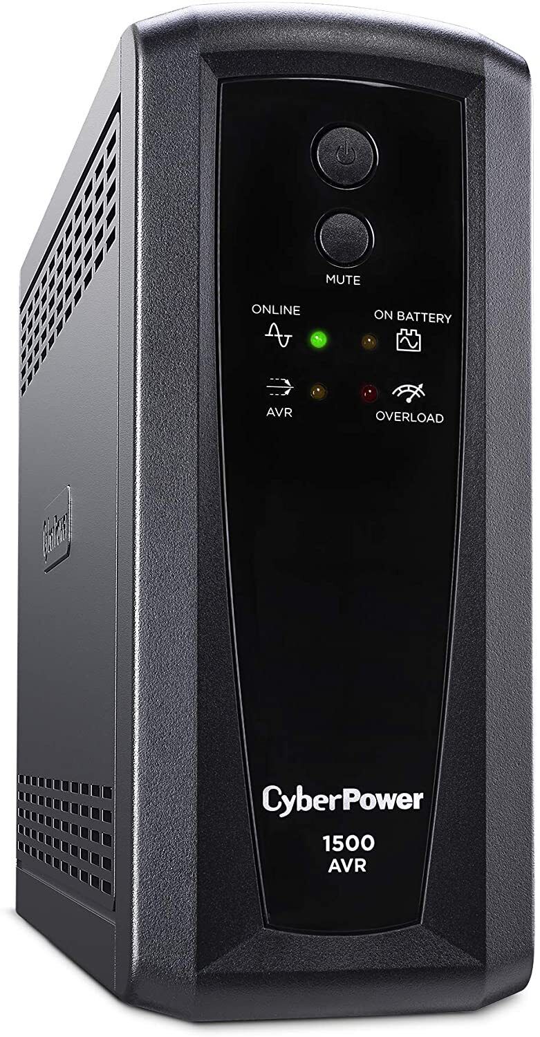 CyberPower CP1500AVRT AVR UPS System 1500VA/900W 8 Outlets