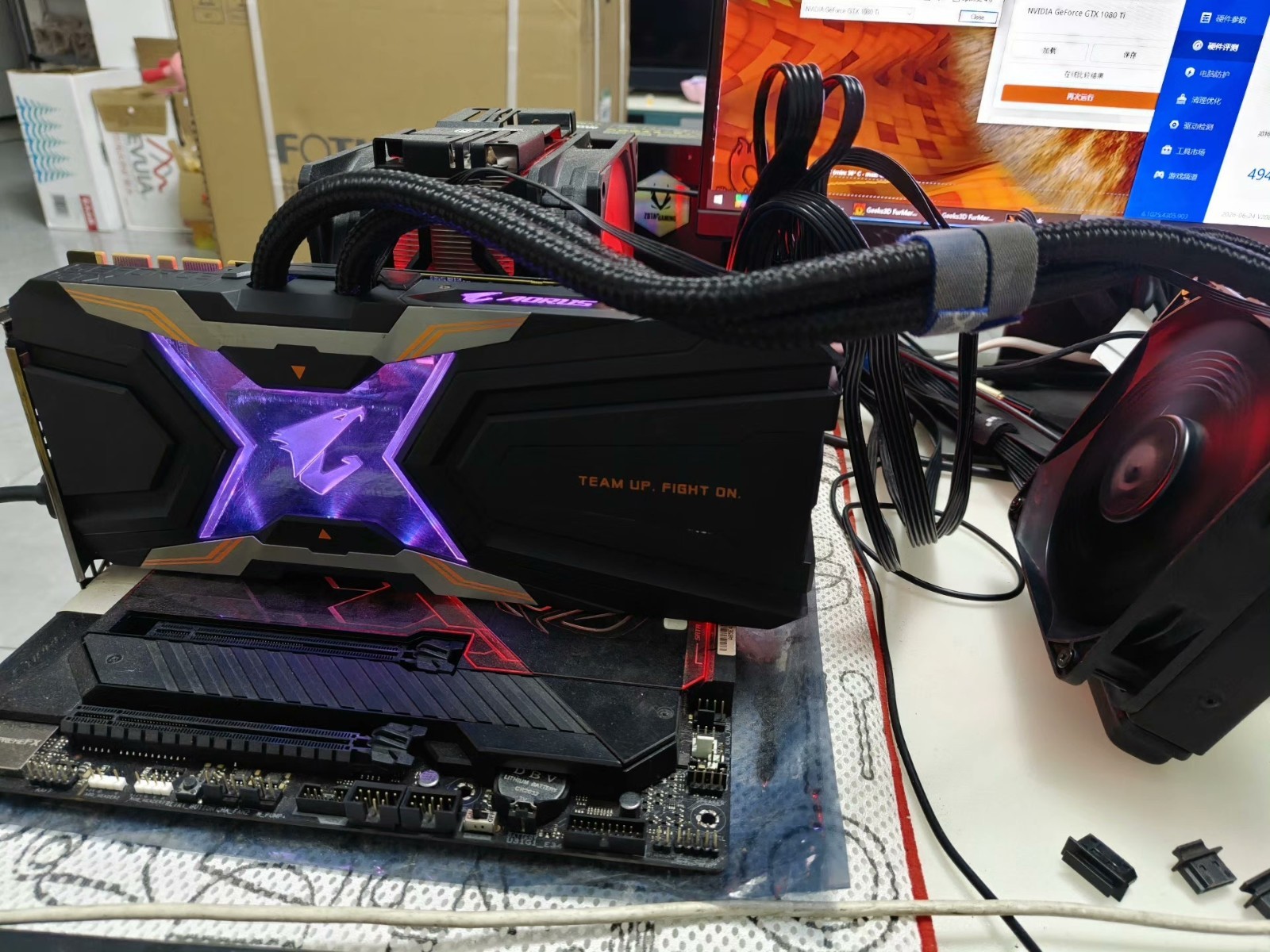 GIGABYTE AORUS GeForce GTX 1080 Ti Waterforce Xtreme Edition 11GB GDDR5X