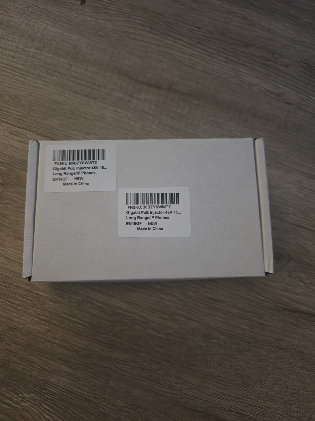 PROCET EN15GF Gigabit PoE Injector 48V 15.36W IEEE 802.3af NEW