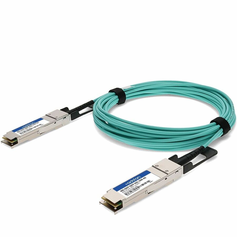 AddOn Brocade Compatible TAA Compliant 40GBase-AOC QSFP+ to QSFP+ Direct Attach
