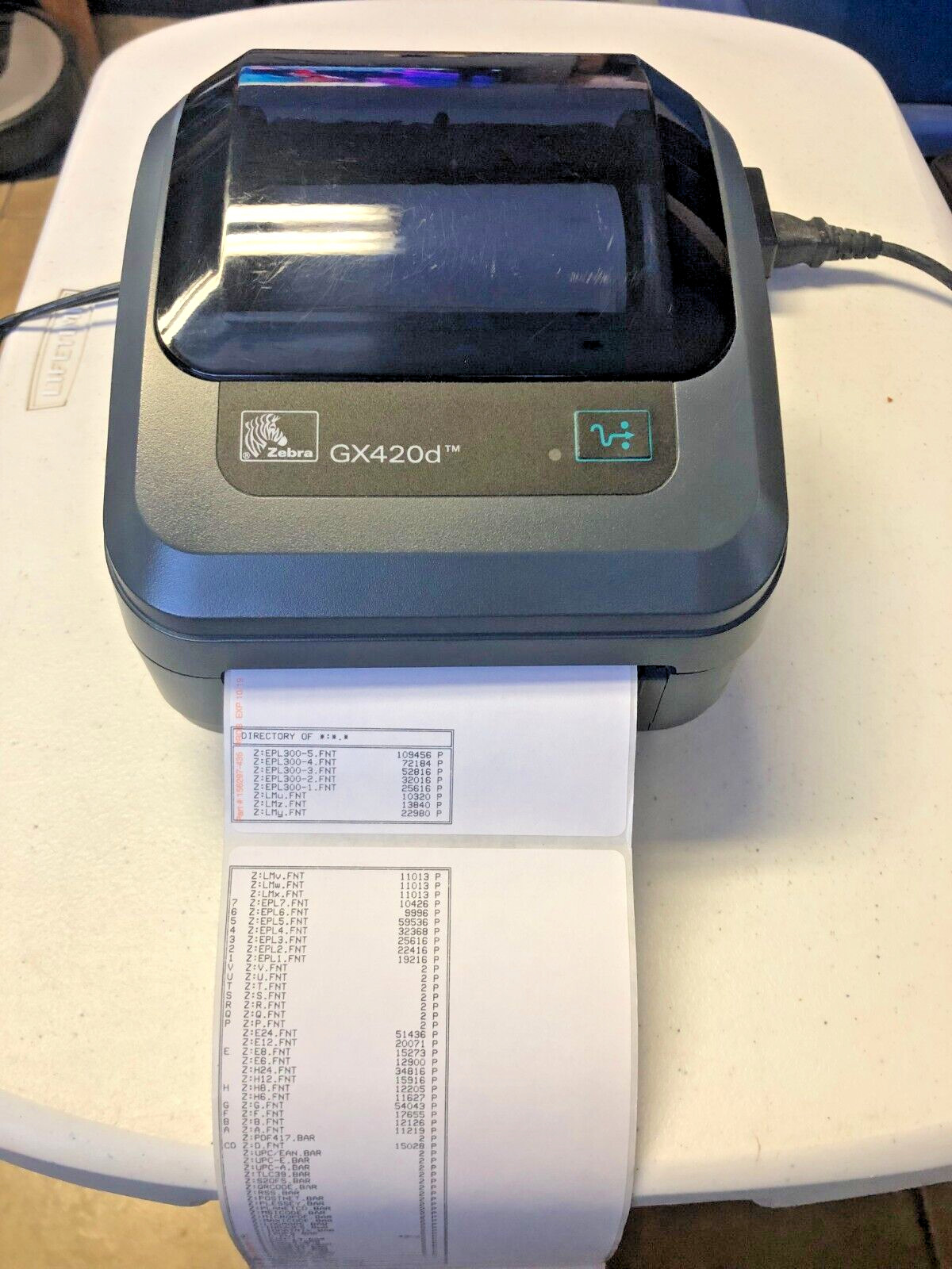 Zebra GX420d Desktop Direct Thermal Label Printer GX42-202510-000