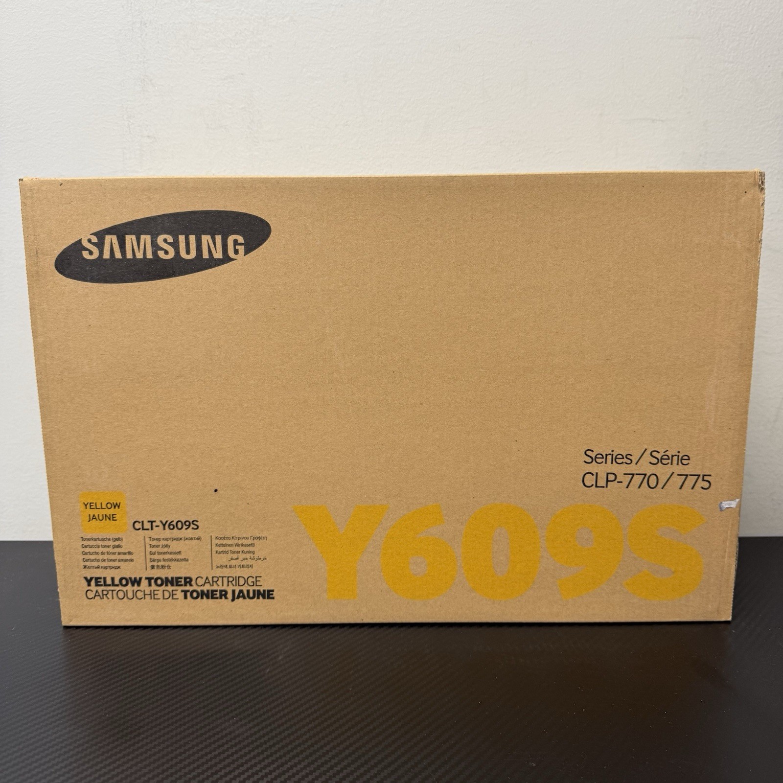 Samsung CLT-Y609S YELLOW Toner Cartridge Y609S FOR CLP-770 / 775 NEW