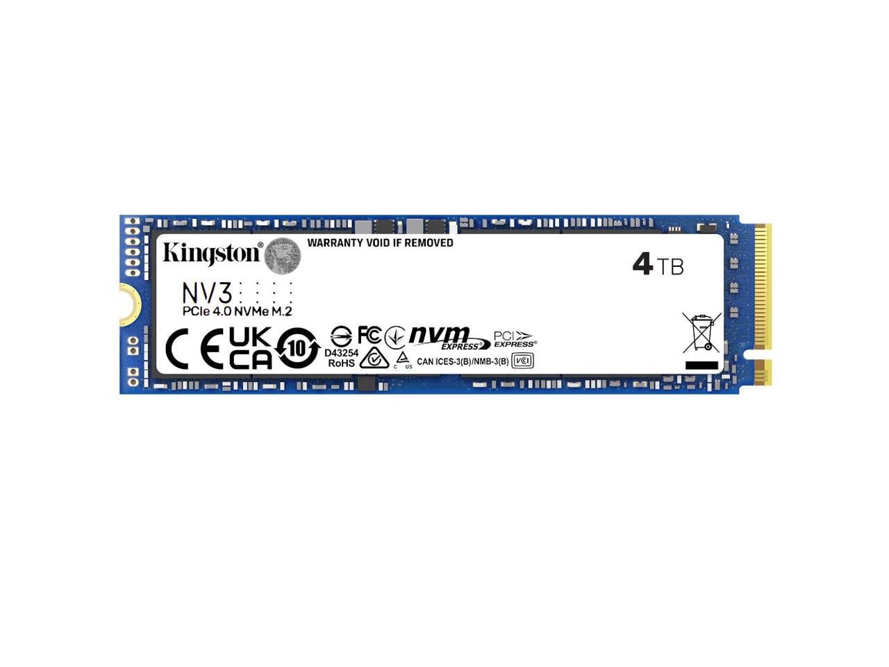 Kingston SNV3S/4000G Ssd 4tb |kingston Snv3s/4000g R
