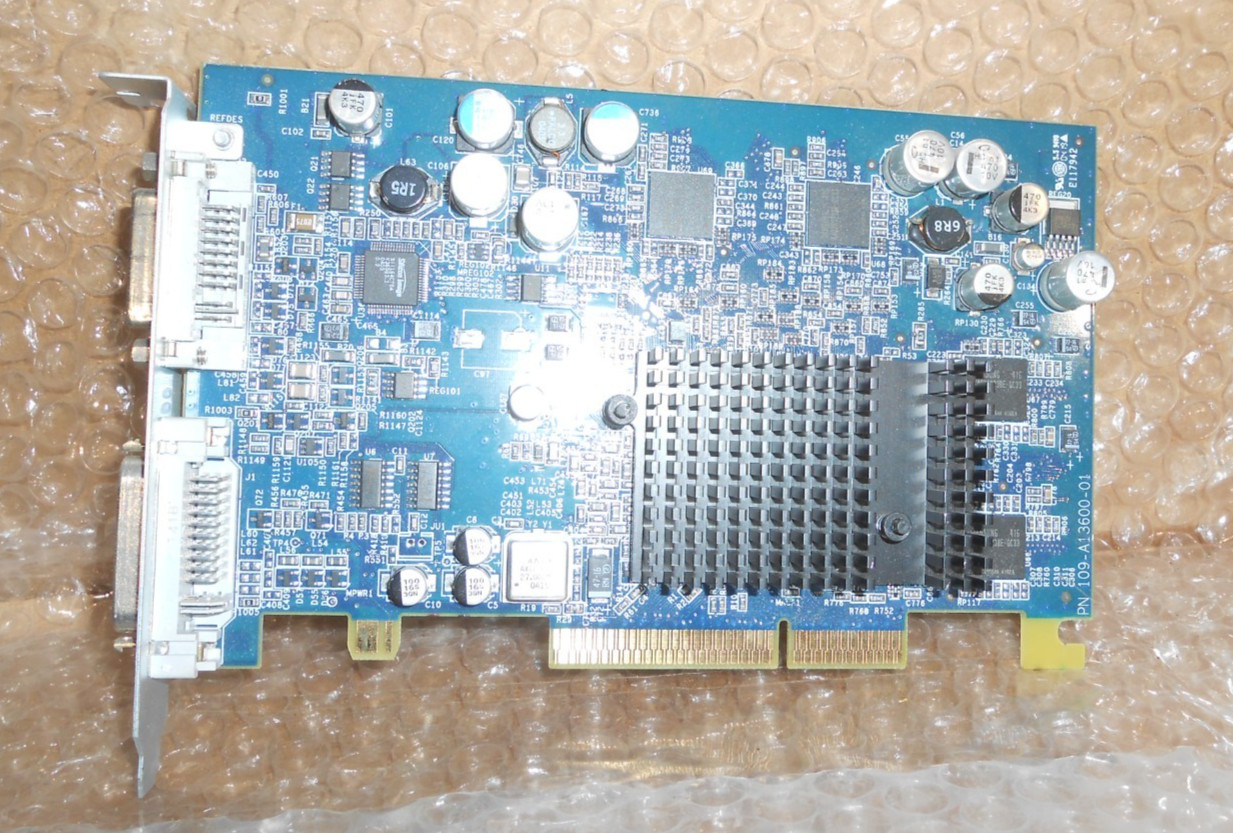 ATI Radeon 9600 64mb Dual DVI Video Card 109-A13600-01